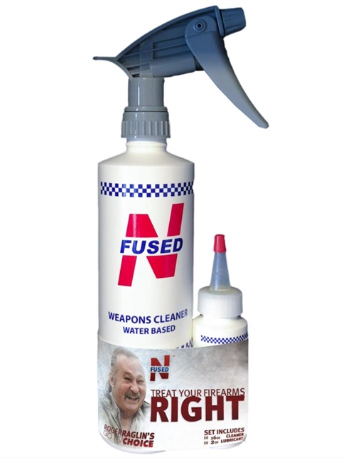 Roger Raglin NFUSEDÂ® Weapons Cleaner/Lubricant Set - 16oz & 2oz