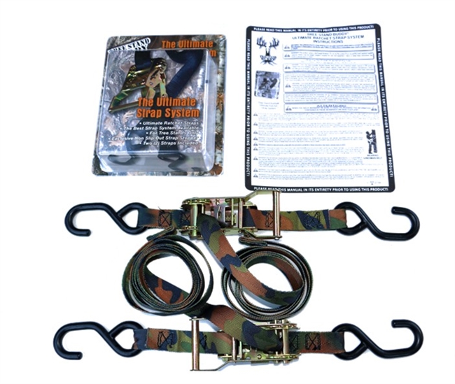 Tree Stand Buddyâ€™s Ultimate Strap System (2 Straps Included)