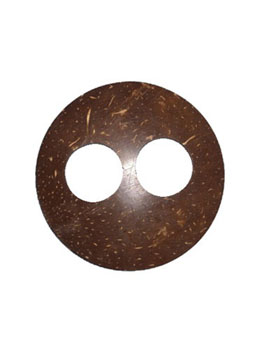 Coconut Circle Shaped Clip