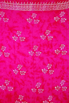 Batik Pink With Turtles