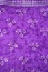 Batik Purple Sarong With Turtles