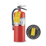 15 lb Halotron Clean Agent Fire Extinguisher