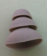 Ear tube bud, variable size