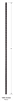 Florence Collection - 1060: 44" Face Hammered Plain Baluster  | Stair Part Pros