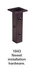 Crown Heritage Iron Shoes - 1843: Newel Installation Kit | Stair Part Pros