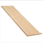 Stair Treads & Starting Steps 8070SGMR: Stain-Grade Mitered Plain | Stair Part Pros