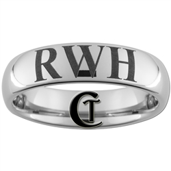 6mm Dome Tungsten Carbide LDS Return With Honor Ring Design.