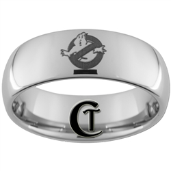 8mm Dome Tungsten Carbide Ghostbusters Laser Design