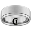 9mm One Step Pipe Tungsten Carbide Ring