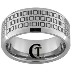 10mm Beveled Tungsten Carbide Binary Code Design