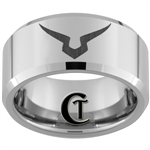 10mm Beveled Tungsten Carbide Custom Design