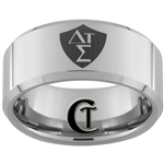 10mm Beveled Tungsten Carbide Greek CTR Shield Design