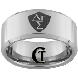 10mm Beveled Tungsten Carbide Greek CTR Shield Design