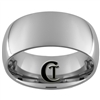 10mm Tungsten Carbide Dome Polish Ring
