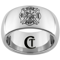 10mm Dome Tungsten Carbide Fire Department Design