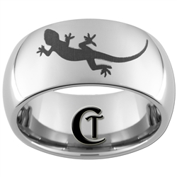 10mm Dome Tungsten Carbide Lizard Design