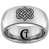 10mm Dome Tungsten Carbide Celtic Love Knot Design