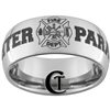 10mm Dome Tungsten Carbide Firefighter Paramedic Design