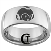 10mm Dome Tungsten Carbide Megaman Gamer Design