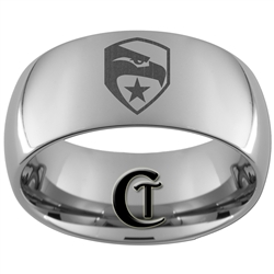 10mm Dome Tungsten Carbide G.I.Joe Design