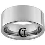 10mm Pipe Tungsten Carbide Polished Ring