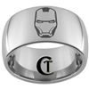 12mm Dome Tungsten Iron Man Ring