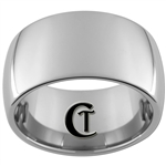 12mm Tungsten Carbide Dome Polish Ring