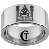 12mm Pipe Tungsten Carbide Masonic Pillar Design