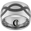 14mm Dome Tungsten Carbide Infinity Design