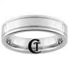 6mm Pipe 2-Grooved Tungsten Carbide Ring