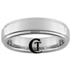 6mm Pipe One-Step Tungsten Carbide Ring