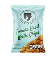 Tomato Basil Kettle Chips 2 oz 6 Pack