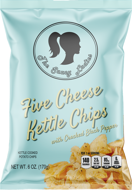 Five Cheese Kettle Chips 6 oz 12 Pack