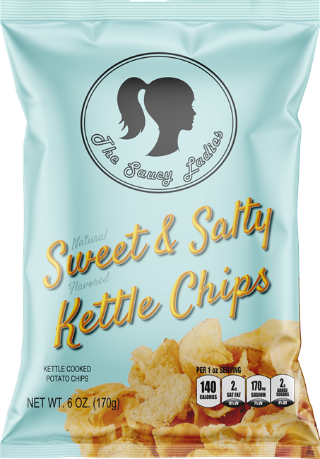 Sweet & Salty Kettle Chips 6 oz 12 pack