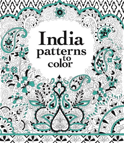 India Patterns to Color