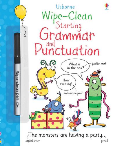 Wipe-Clean Starting Grammar and Punctuation