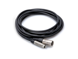 HRX-020 Pro Unbalanced Interconnect, REAN RCA to XLR3M, 20 ft, Hosa