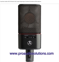 Austrian Audio OC18 Studio Set Large-Diaphragm Cardioid Condenser Microphone Austrian Audio OC18 Studio Set Large-Diaphragm Cardioid Condenser Microphone