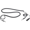 AKG MK HS Studio D - Headset cable for Studio, Moderators, Commentators (3pin XLR male, 1/4" jack)