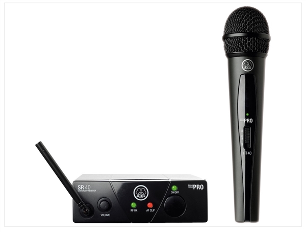 AKG WMS40 Mini Vocal Set Band US25C(539.3MHz), Wireless Mic System