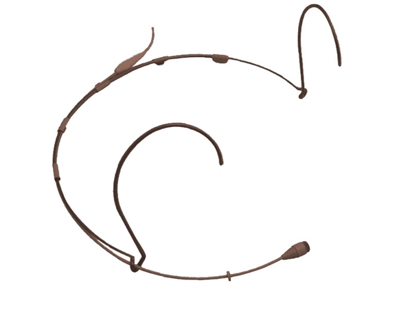 DPA 4066-CU, d:fine Omni Classic, STD Sens, adjustable headband Unterminated, Brown