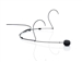 DPA 4088-B34 - Classic Directional Headset Microphone, Black, Dual Ear, Hardwired 3.5mm Locking Ring for Sennheiser