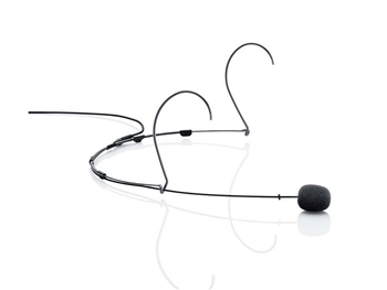 DPA 4088-BU - Classic Directional Headset Microphone, Black, Dual Ear, Unterminated 