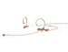 DPA FIOF00-S2 - d:fine Omnidirectional Headset Microphone, Beige, Short 40 mm, Dual Ear, Microdot (Adaptor Required)