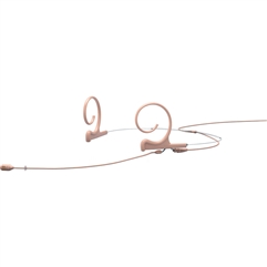 DPA 4288-DC-F-F00-LH d:fine CORE 4288 Directional Flex Headset Mic,Dual Ear,120 mm Boom, Beige, MicroDot