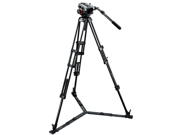 Manfrotto 540HD-546GBK Camera Support Kit: 504HD Head, 546GB tripod, bag