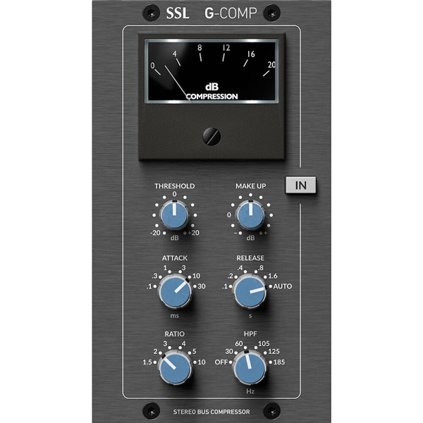 Solid State Logic SSL Stereo Bus Compressor Module for 500 Format Rack