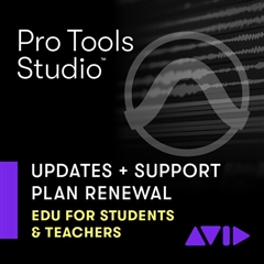 9938-30003-20 Pro Tools | Studio 1-Year Software Updates + Support Plan RENEWAL - Student/Teacher EDU