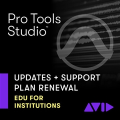 9938-30003-30 Pro Tools | Studio 1-Year Software Updates + Support Plan RENEWAL - Institution