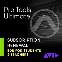 9938-31001-00 Pro Tools | Ultimate 1-Year Subscription RENEWAL - Student/Teacher EDU